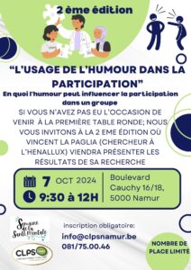 Evènements CLPS Namur