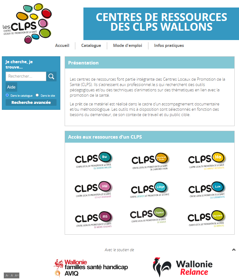 Centre documentaire CLPS NAMUR