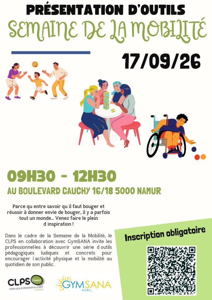 Affiche semaine de la mobilité 2026 - Namur